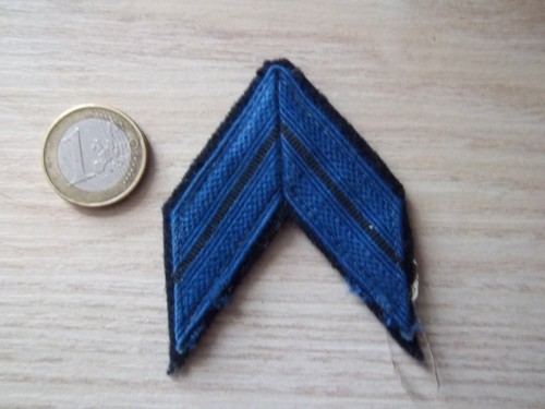 écusson insigne tissu grade